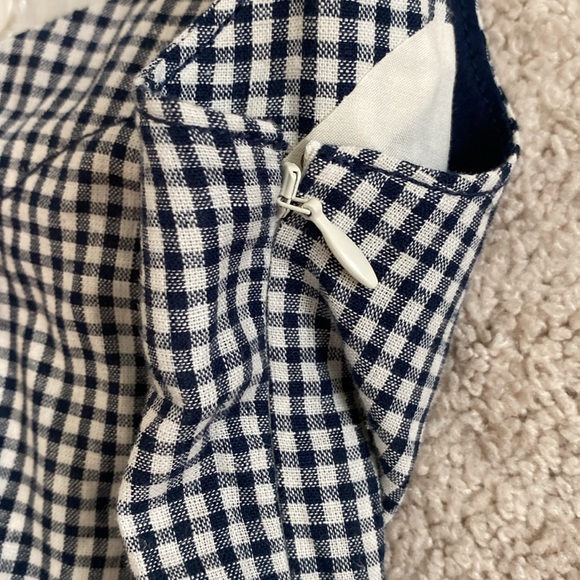 Anthropologie NEW Women's Size 0 Camelia Button Front Sleeveless Gingham Dress‎ - Picture 12 of 12